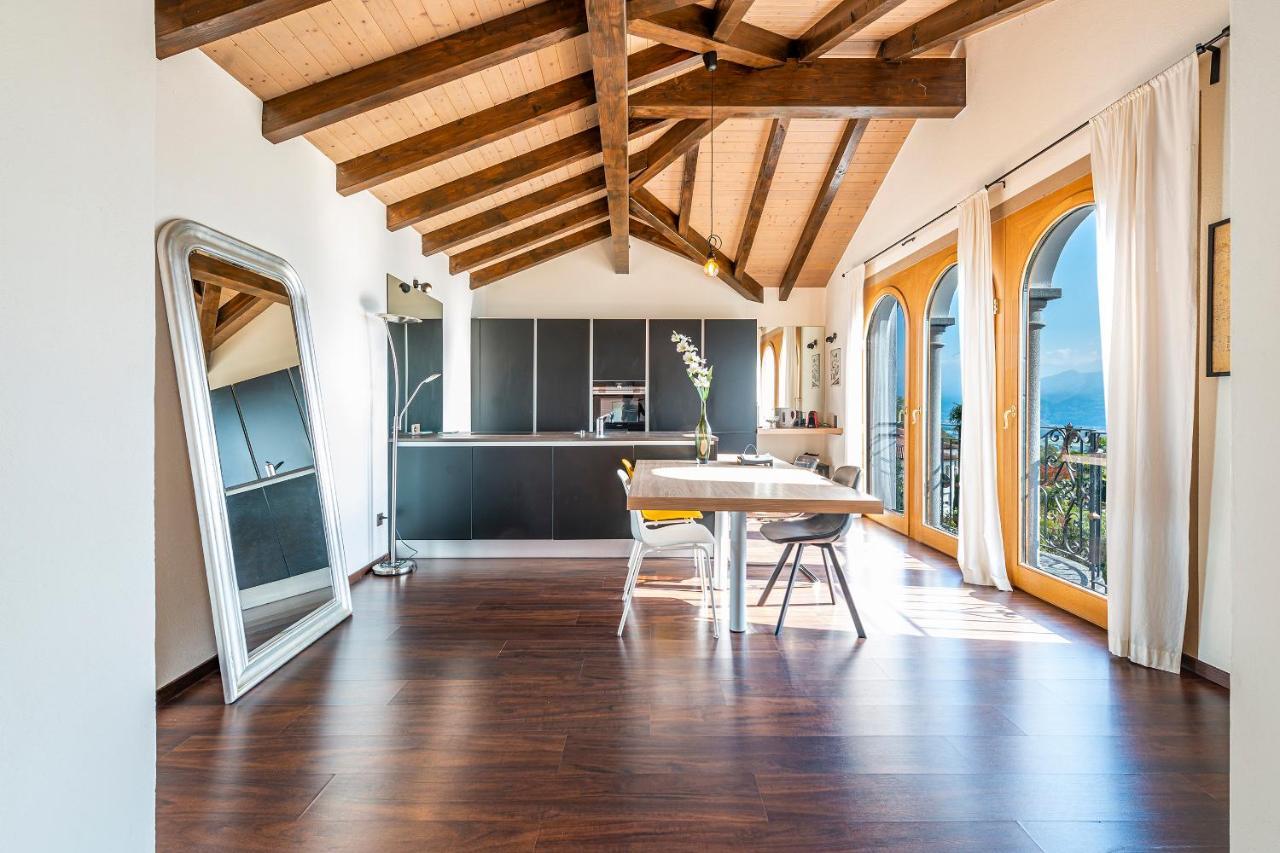 Casa Luna - Wonderful Lake View Brione sopra Minusio 외부 사진