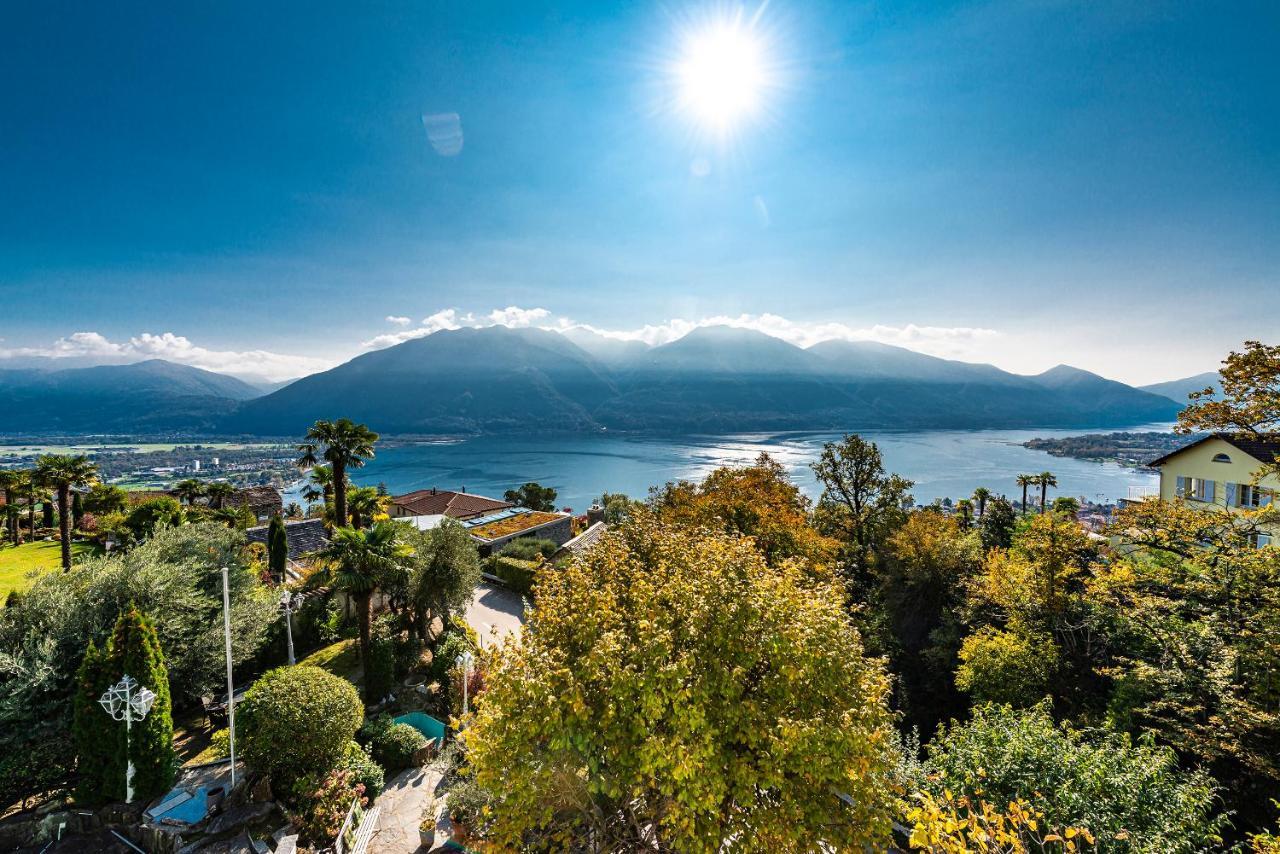 Casa Luna - Wonderful Lake View Brione sopra Minusio 외부 사진