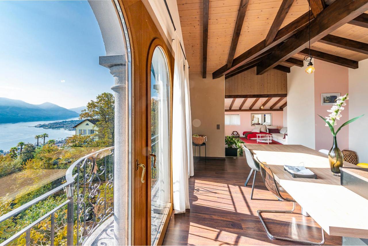 Casa Luna - Wonderful Lake View Brione sopra Minusio 외부 사진